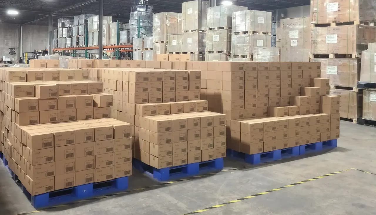 Conductor entregando paquetes para soporte logístico empresarial